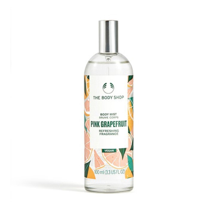 ボディミスト ピンクグレープフルーツ/THE BODY SHOP/香水を使ったクチコミ（1枚目）