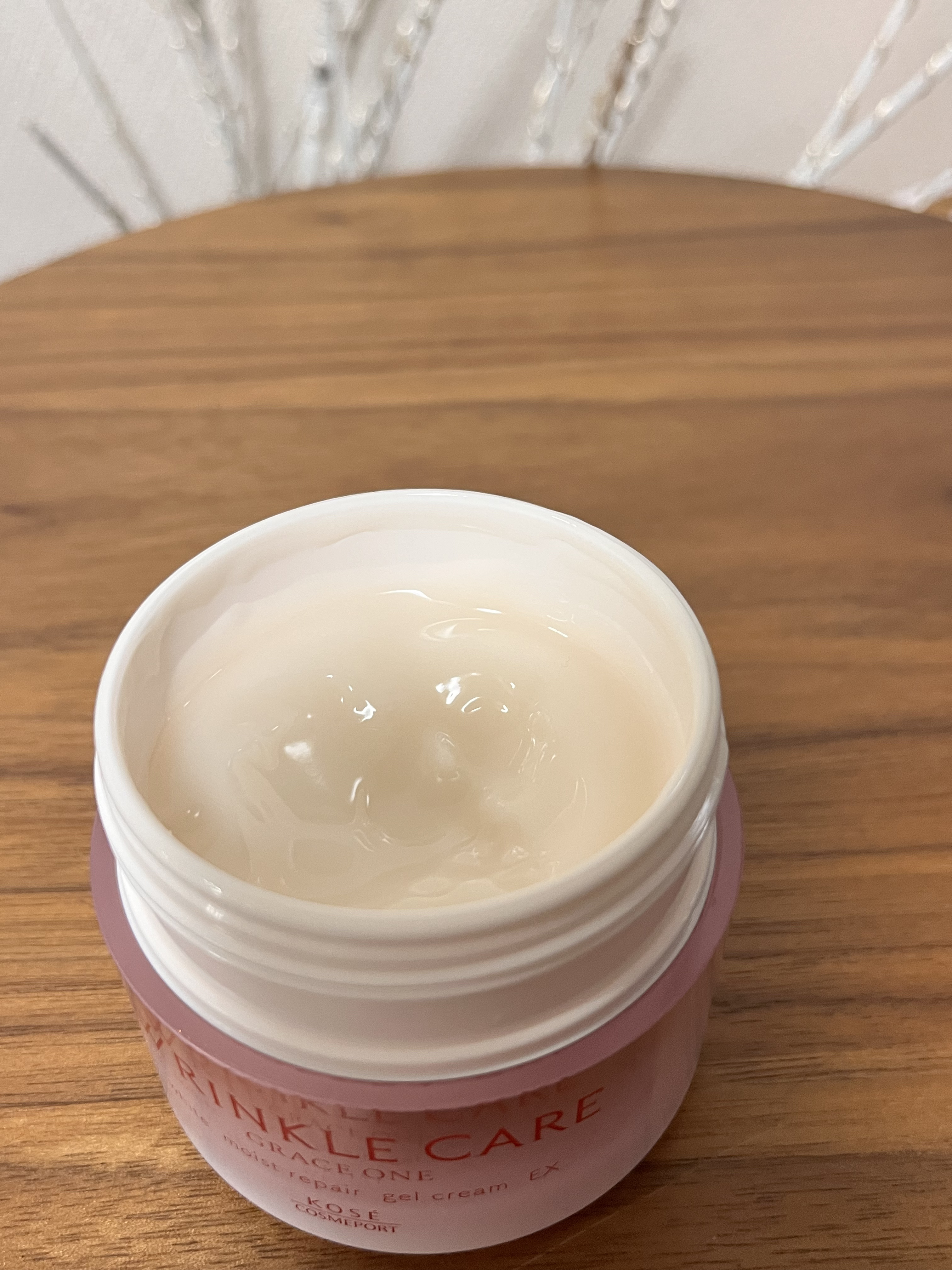 グレイス ワン リンクルケア ホワイト モイストリペア ジェルクリーム ＥＸ/グレイスワン/オールインワン化粧品を使ったクチコミ（2枚目）