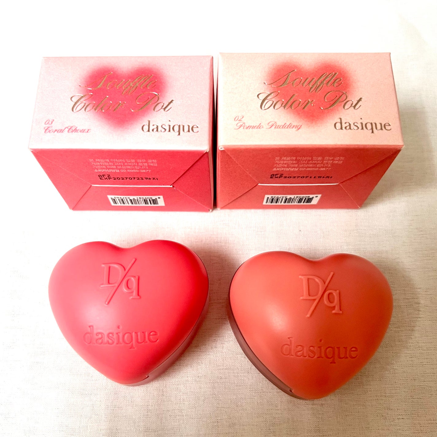 スフレカラーポット/dasique/口紅を使ったクチコミ(6枚目)