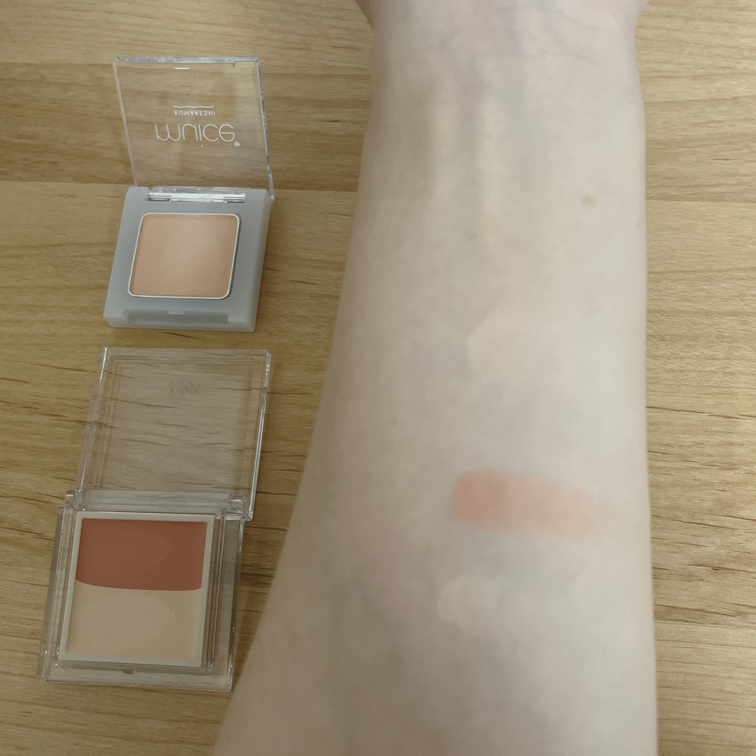 カラーデュオ トリック コンシーラー/Visée/パレットコンシーラーを使ったクチコミ（3枚目）