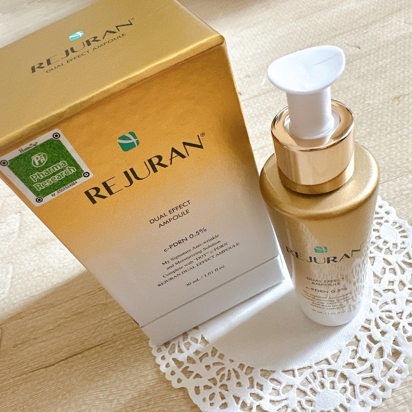 ãã¥ã¢ã« ãšãã§ã¯ã ã¢ã³ãã«/REJURAN COSMETICS/çŸå®¹æ¶²ã䜿ã£ãã¯ãã³ãïŒ2æç®ïŒ