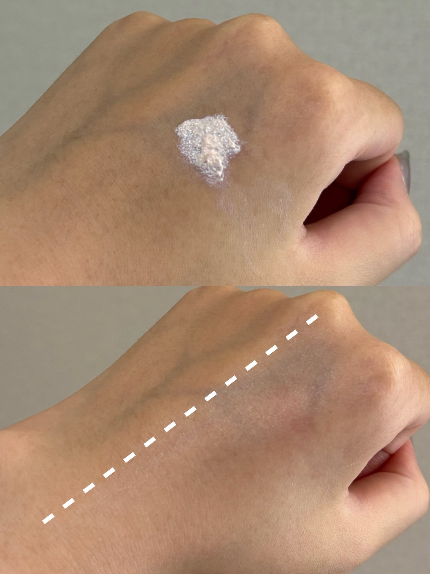 キュレル 潤浸保湿 ファンデ負担防止ベース/キュレル/化粧下地を使ったクチコミ(4枚目)