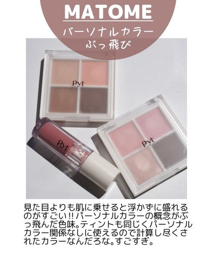 NINCHI EYEPALETTE/Pyt/アイシャドウパレットを使ったクチコミ(9枚目)