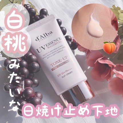 ウォータフルトーンアップサンクリーム/ダルバ/日焼け止めクリームを使ったクチコミ(1枚目)