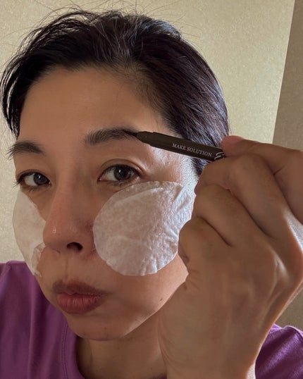 メークソリューション アイブロウティント/メークソリューション/眉ティントを使ったクチコミ(2枚目)