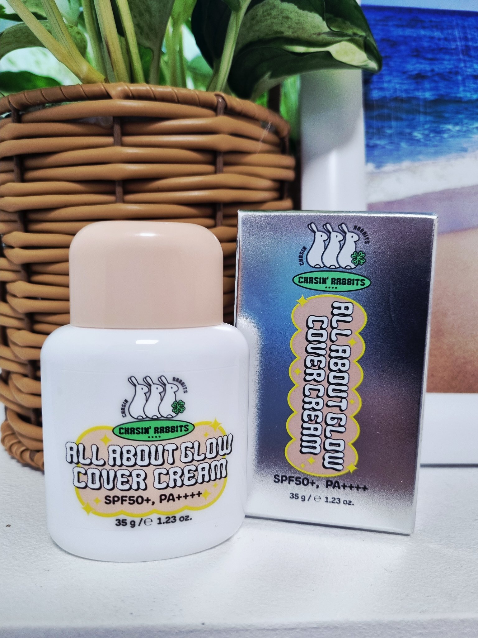 オールアバウトグロウカバークリーム/CHASIN'RABBITS/日焼け止めクリームを使ったクチコミ（1枚目）
