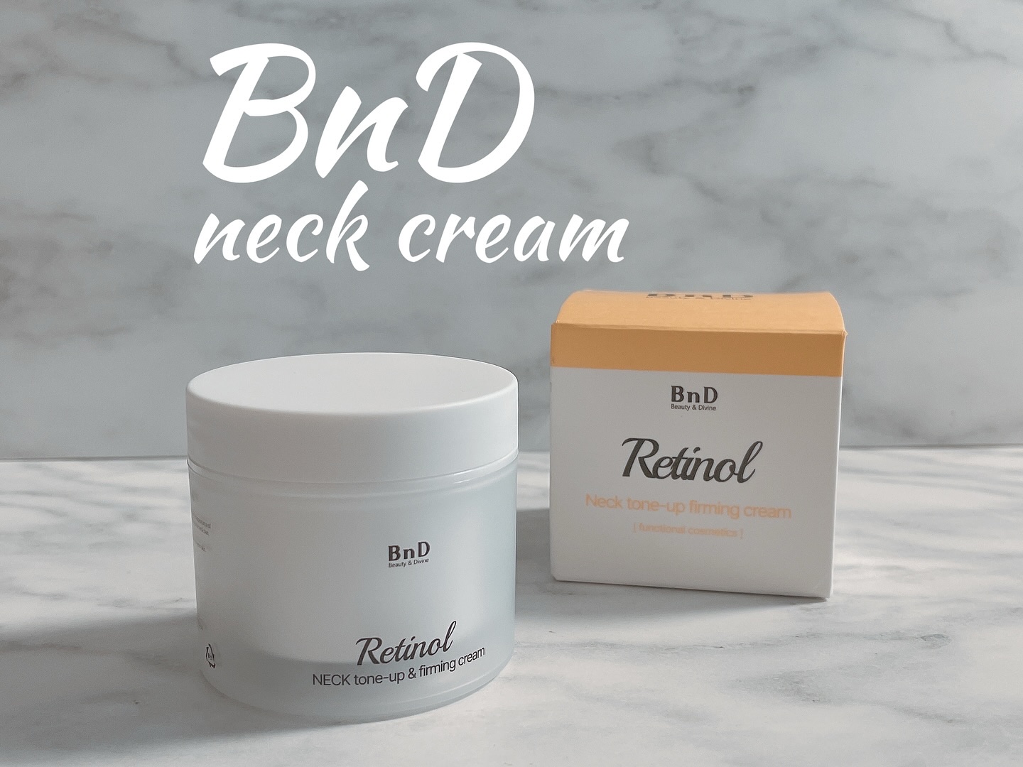 BnD ネックアイロン トーンアップ クリーム/BnD/ネック・デコルテケアを使ったクチコミ（1枚目）