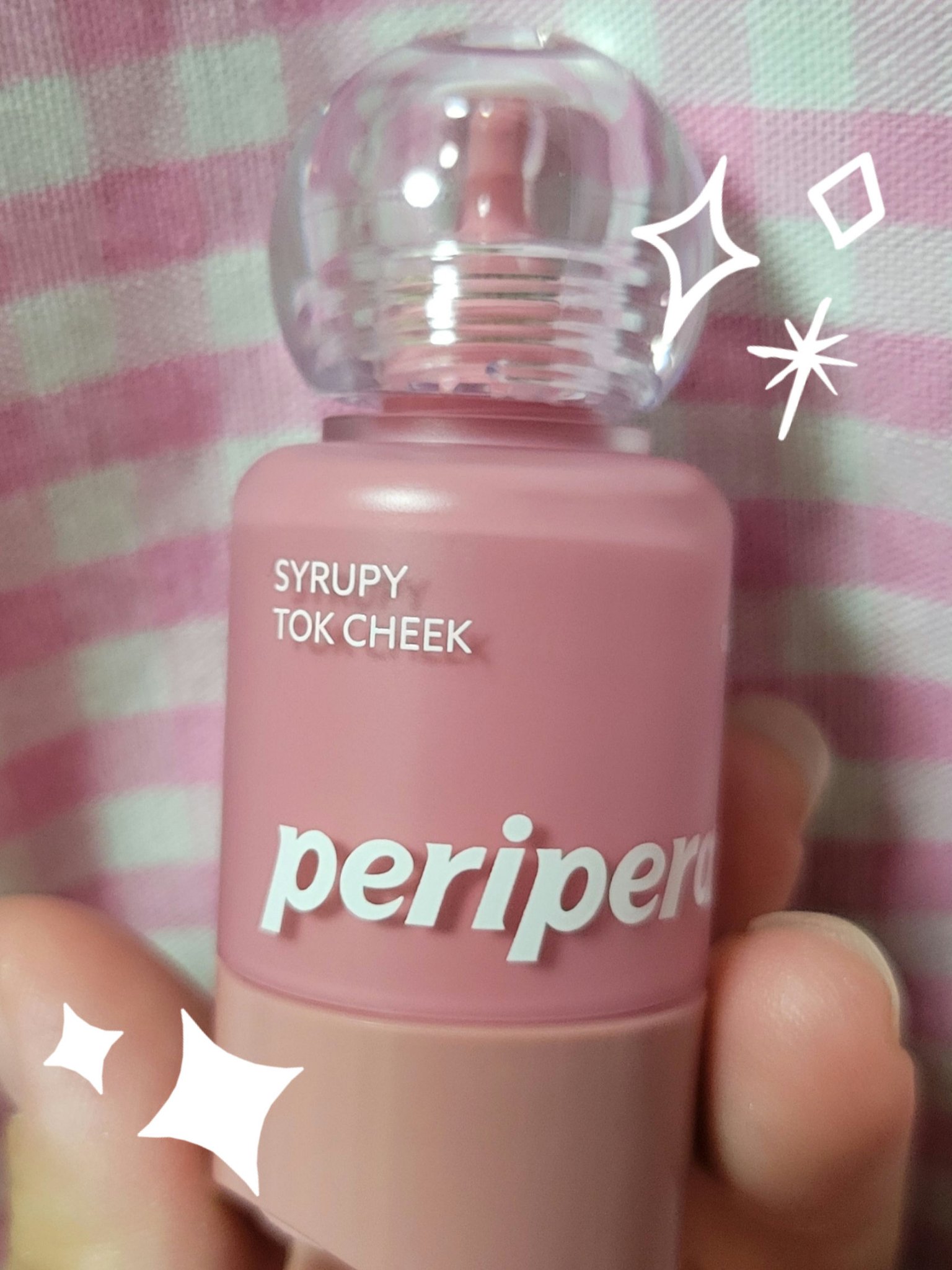 ペリペラ シロッピー トック チーク/PERIPERA/リキッドチークを使ったクチコミ（1枚目）