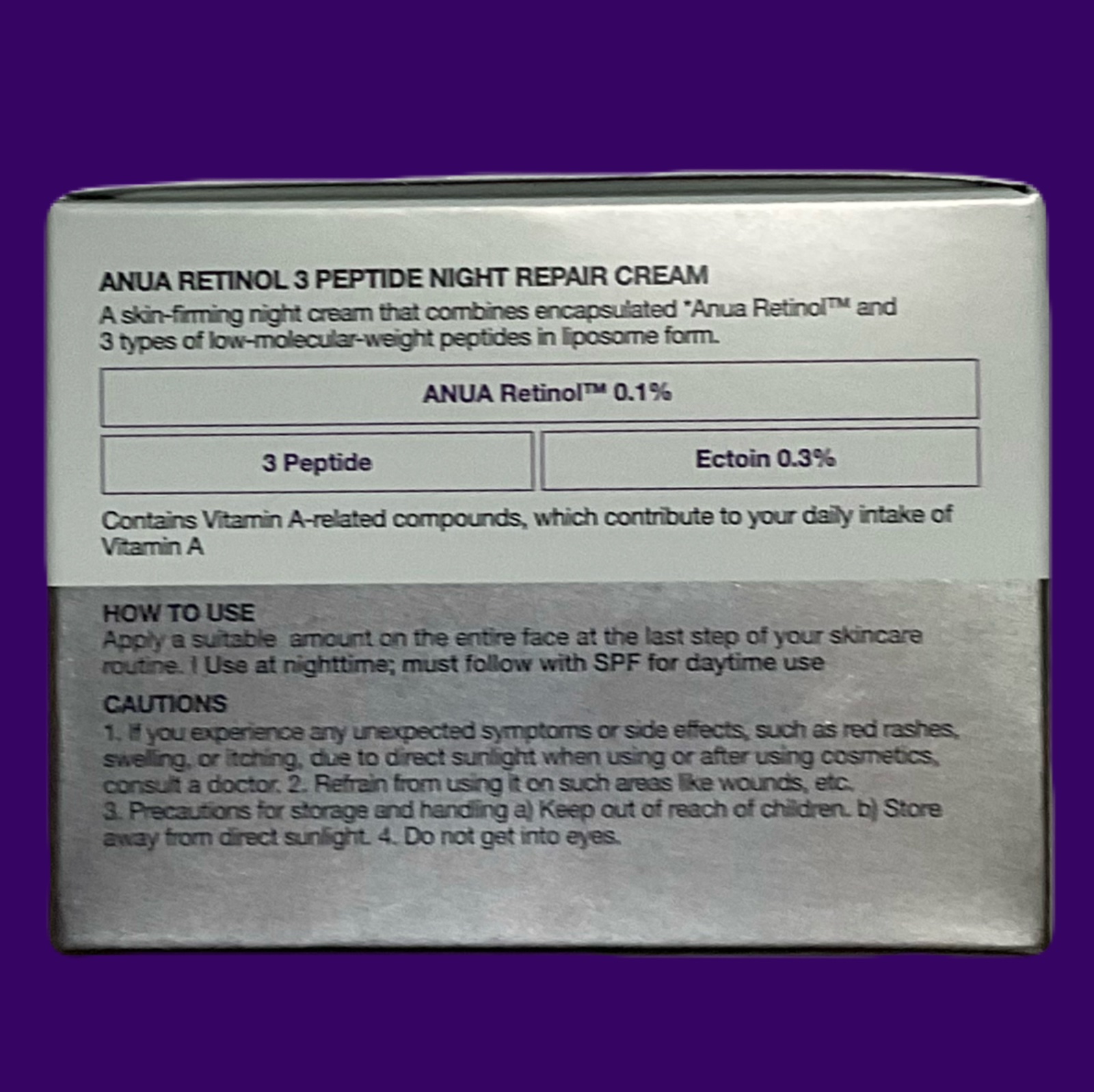 レチノール0.3 ナイアシンリニューイングセラム/Anua/美容液を使ったクチコミ（2枚目）