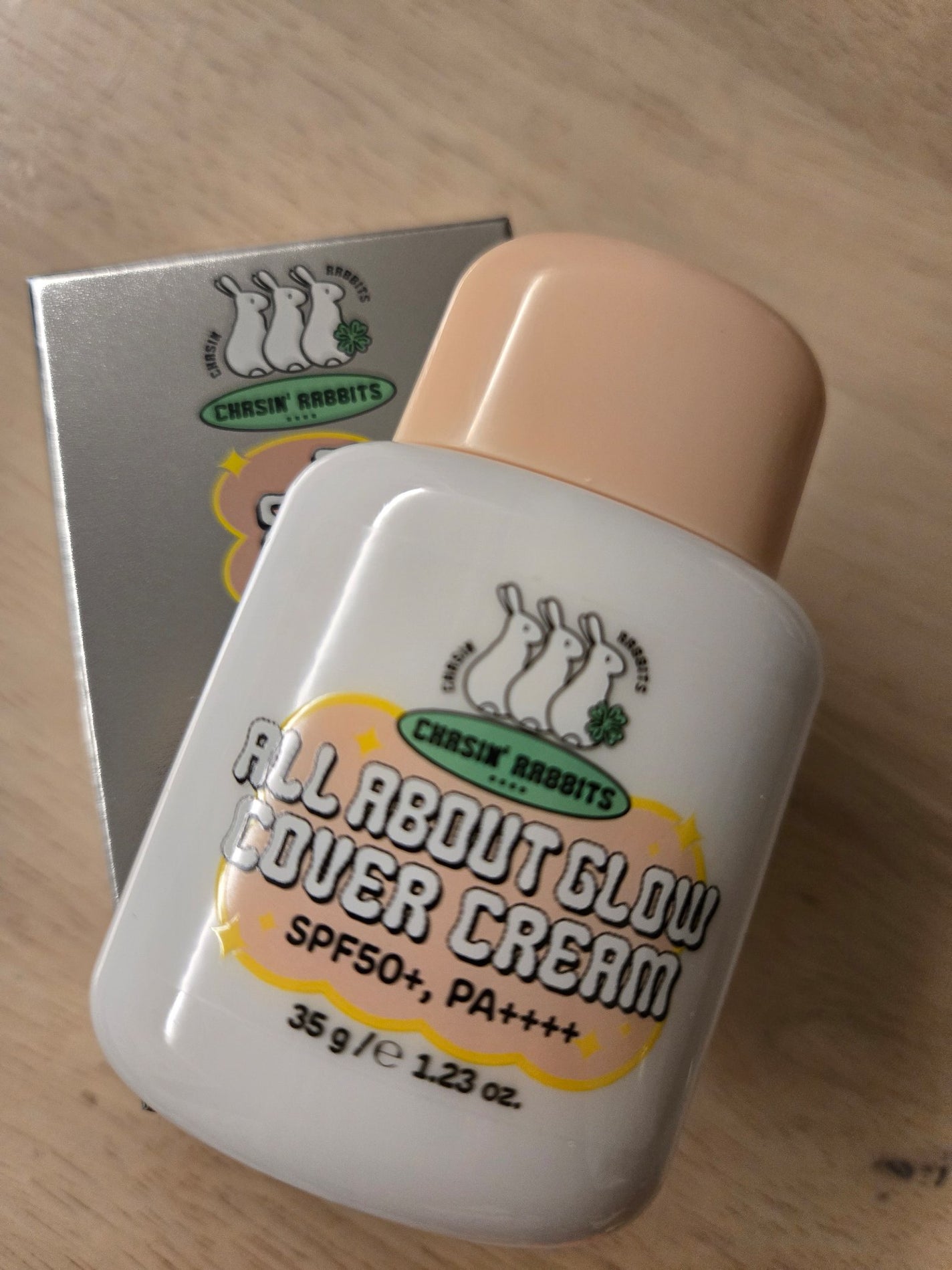 オールアバウトグロウカバークリーム/CHASIN'RABBITS/日焼け止めクリームを使ったクチコミ(1枚目)