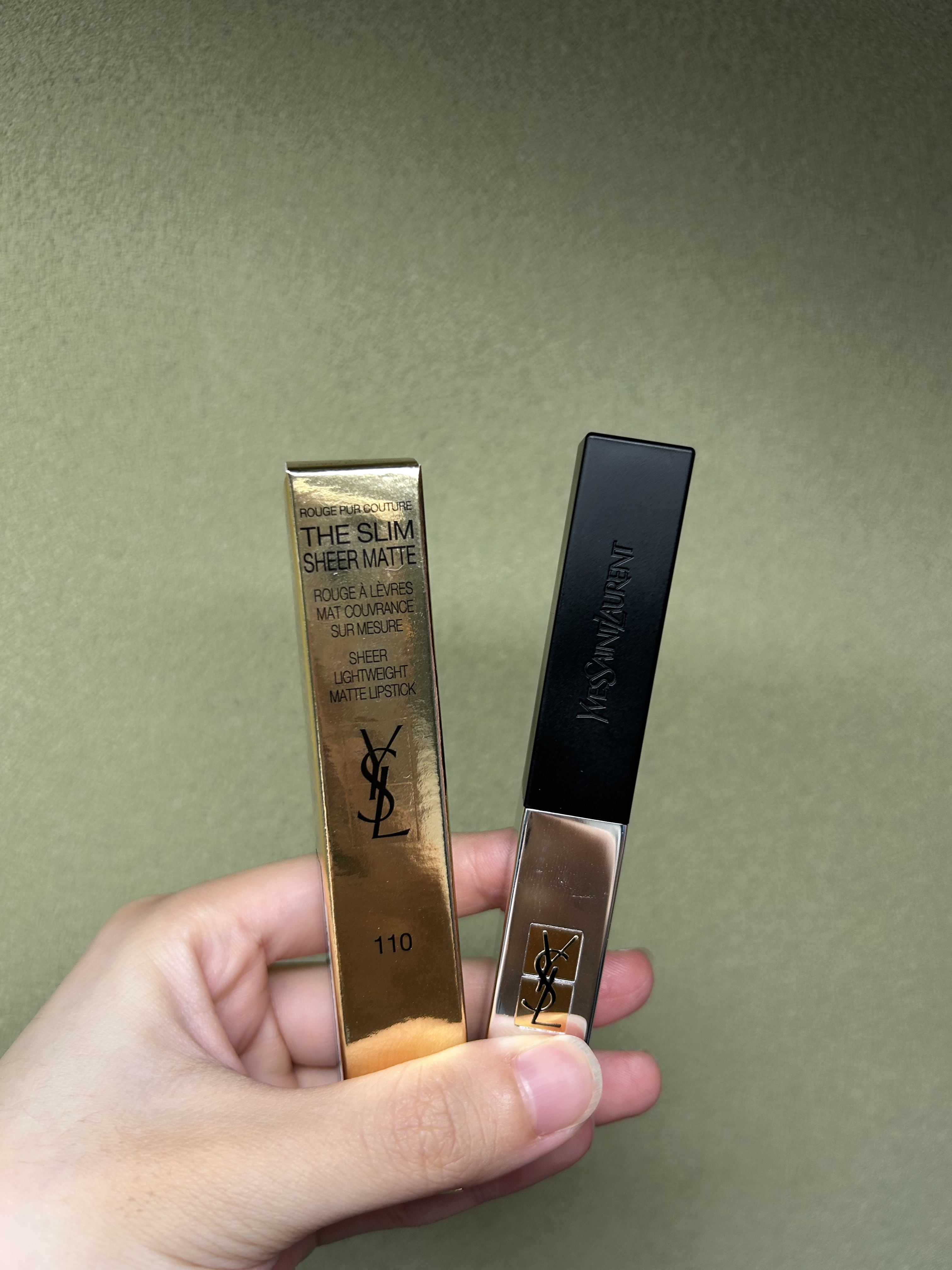 ルージュ ピュールクチュール ザ スリム/YVES SAINT LAURENT BEAUTE/口紅を使ったクチコミ（1枚目）