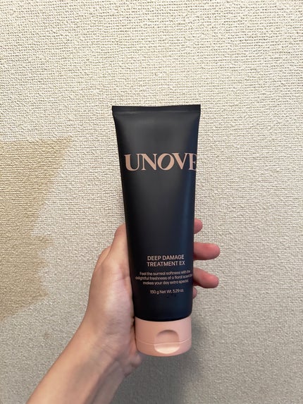 ディープダメージトリートメントEX/UNOVE/洗い流すヘアトリートメントを使ったクチコミ(1枚目)