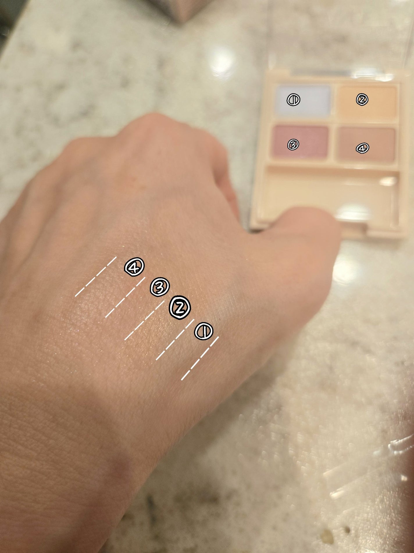 アヴァンセ アイフルールパレット/アヴァンセ/アイシャドウパレットを使ったクチコミ(3枚目)