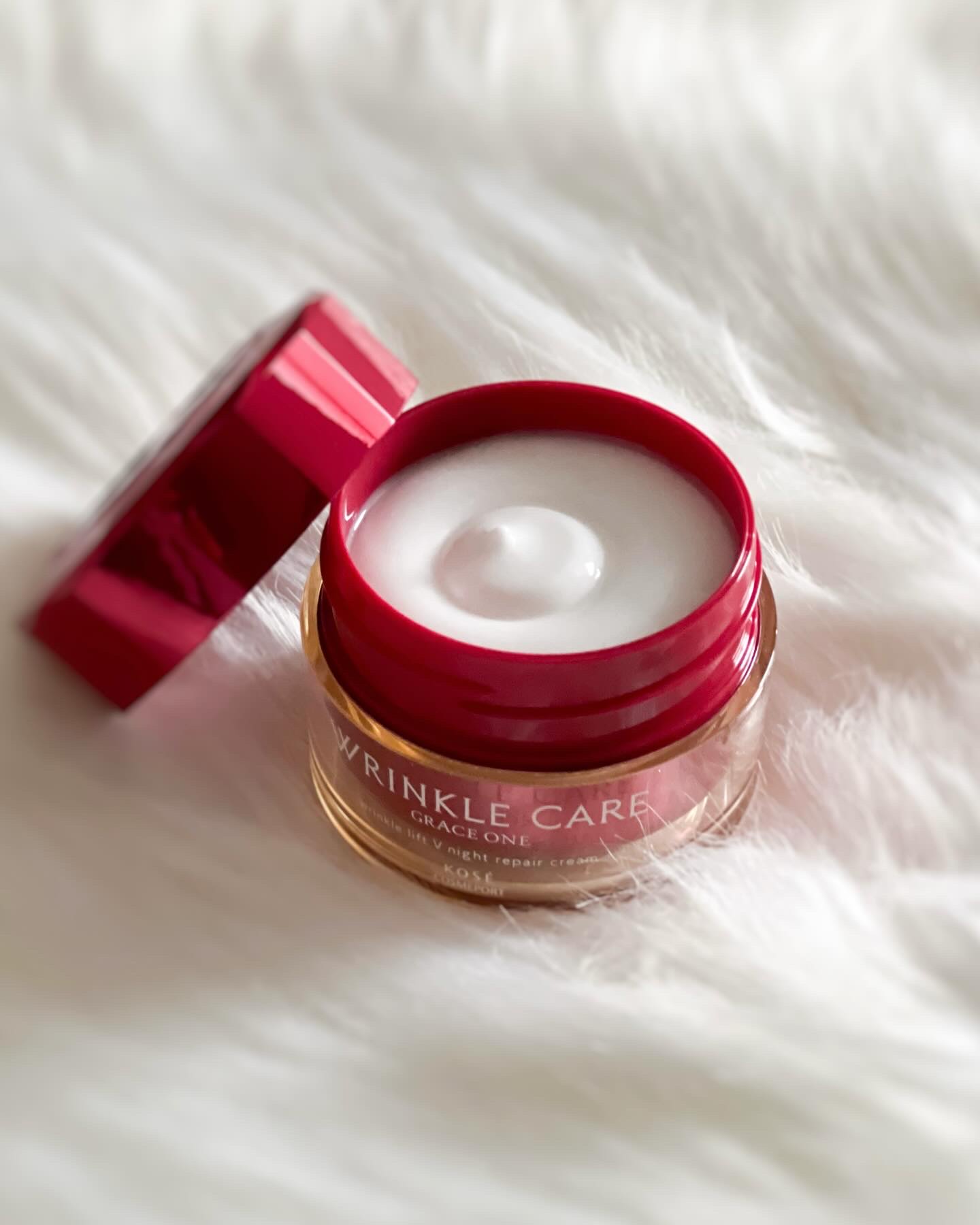 グレイス ワン リンクルケア リンクルリフトＶ ナイトリペアクリーム/グレイスワン/フェイスクリームを使ったクチコミ（2枚目）