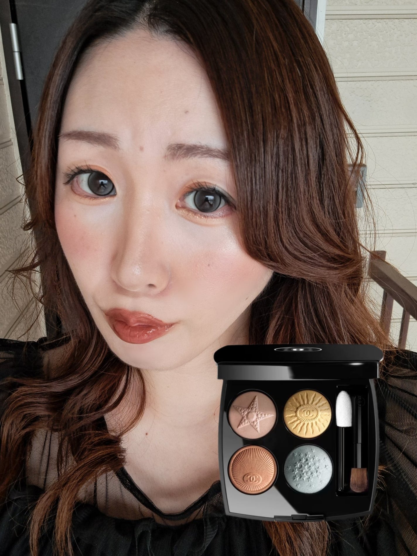 レ キャトル オンブル ブトン/CHANEL/アイシャドウパレットを使ったクチコミ(1枚目)