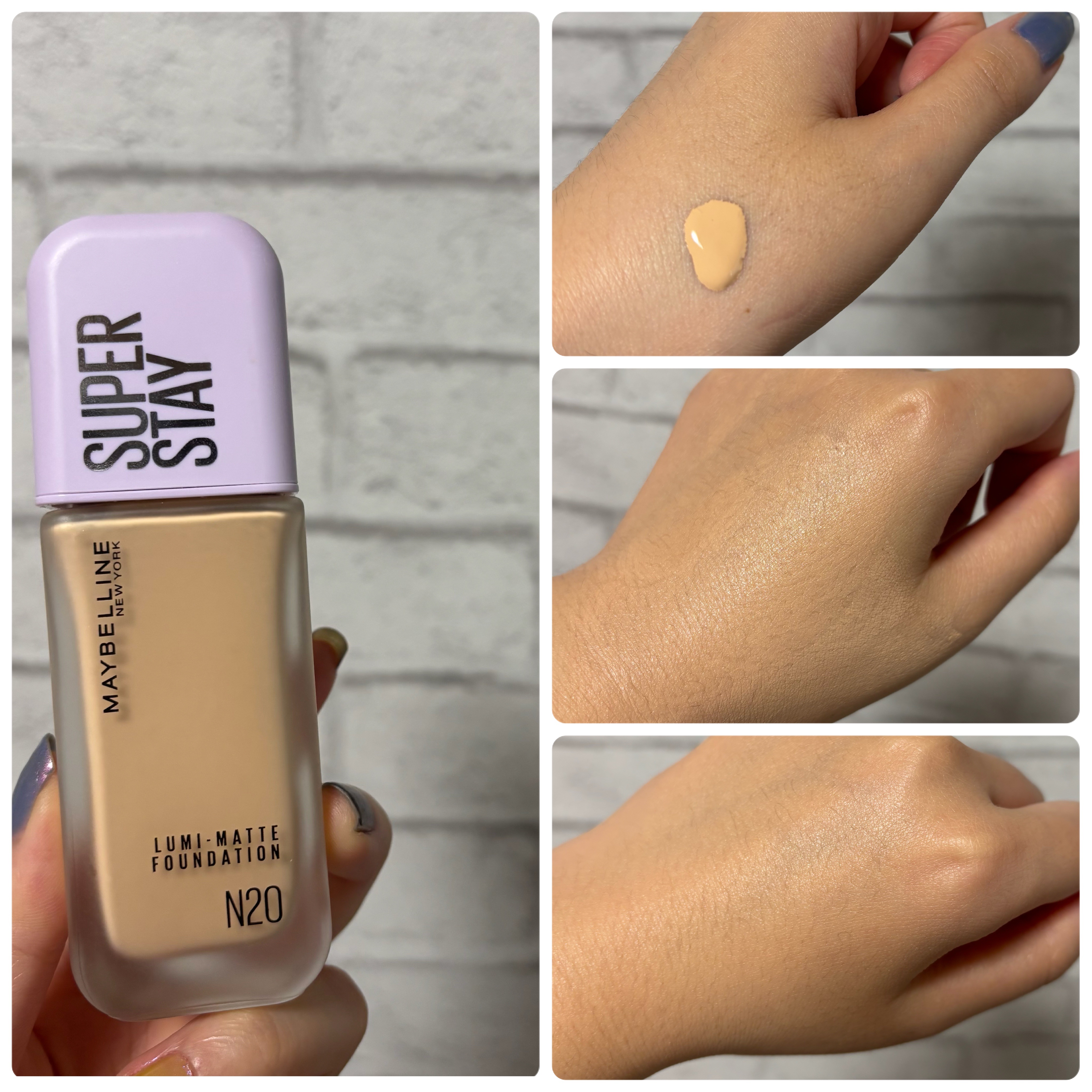 SPステイ ルミマット リキッド ファンデーション/MAYBELLINE NEW YORK/リキッドファンデーションを使ったクチコミ（1枚目）