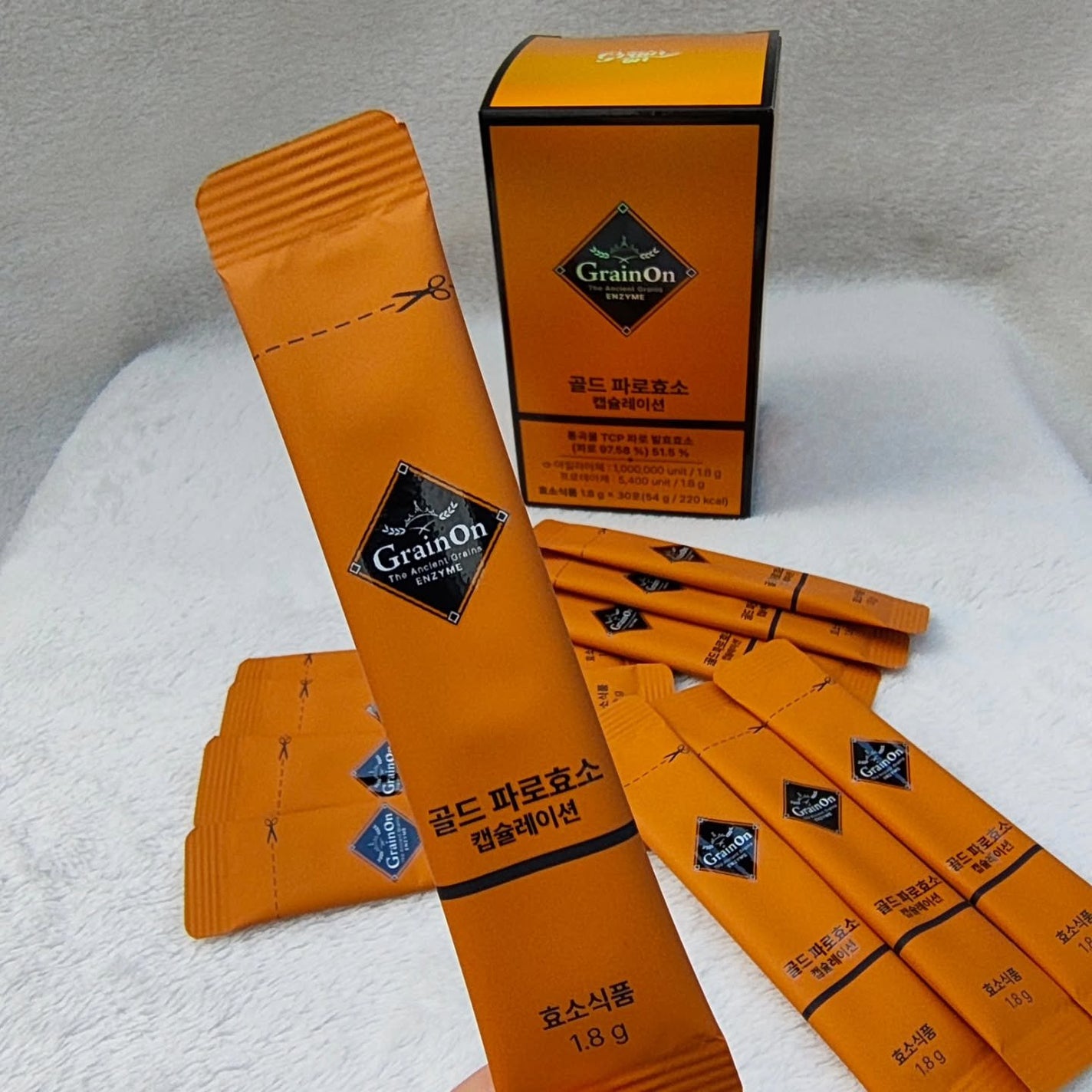 ゴールドファッロ酵素カプセレーション/Grain On/健康サプリメントを使ったクチコミ(5枚目)