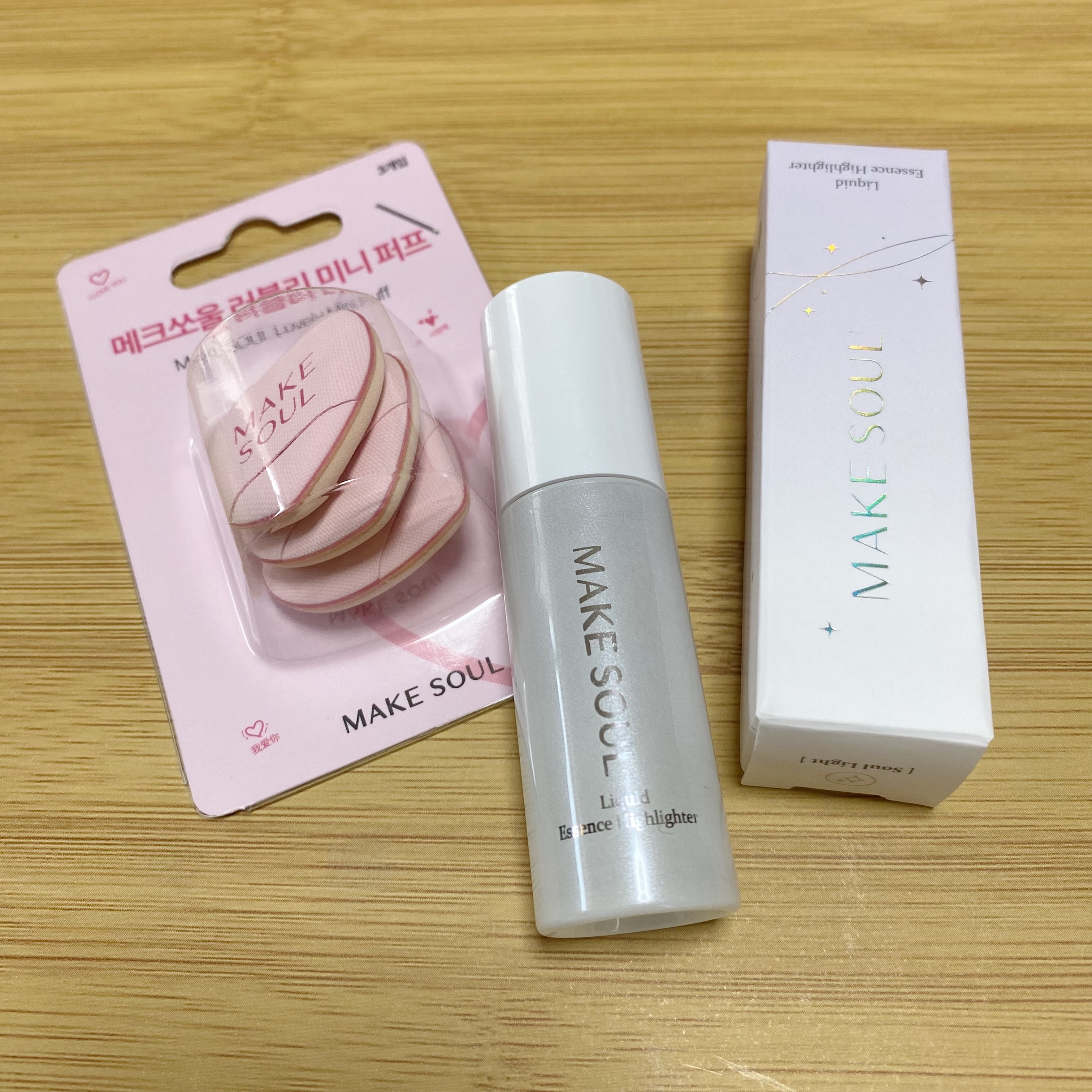リキッドエッセンスハイライター/MAKE SOUL/リキッドハイライトを使ったクチコミ（1枚目）