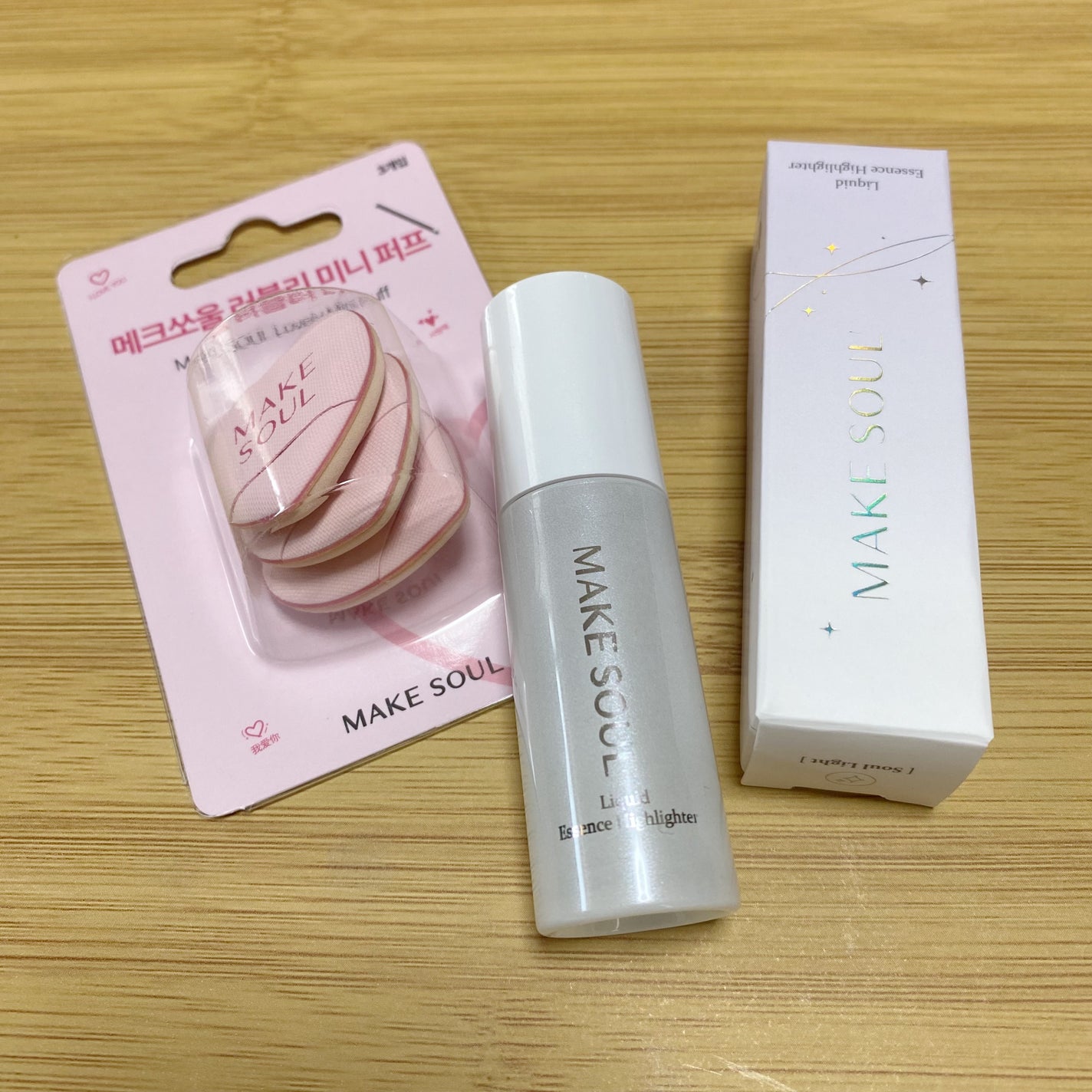 リキッドエッセンスハイライター/MAKE SOUL/リキッドハイライトを使ったクチコミ(1枚目)