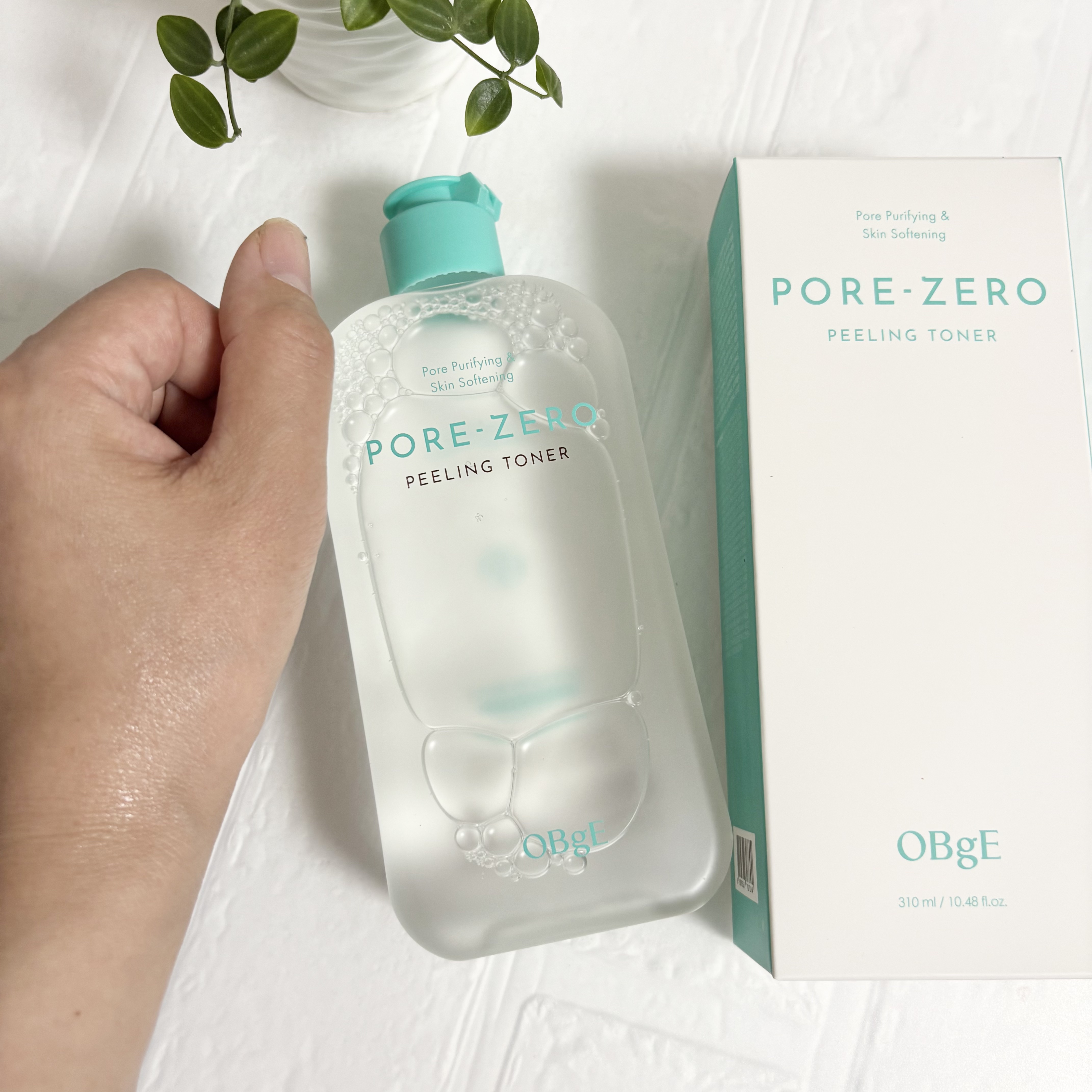 毛穴ゼロピーリングトナー/オブジェ/ピーリングを使ったクチコミ（3枚目）