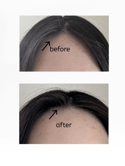 流し前髪キープコーム/いち髪/ヘアジェルを使ったクチコミ(5枚目)