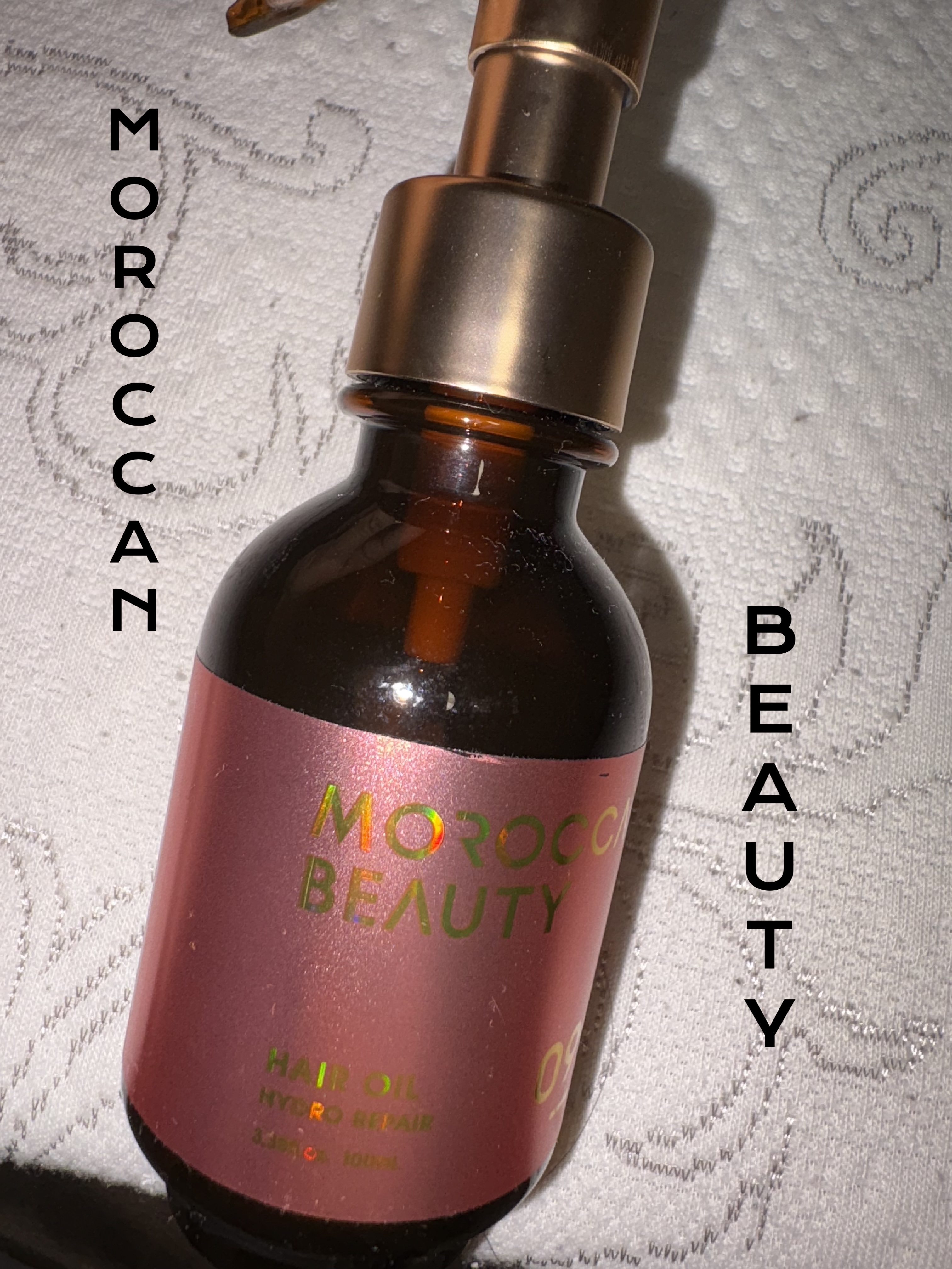 モロッカンビューティ ハイドロリペア ヘアオイル/モロッカンビューティ/ヘアオイルを使ったクチコミ（1枚目）