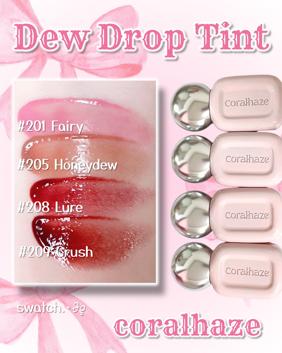 デュー ドロップ ティント/Coralhaze/リップティントを使ったクチコミ（2枚目）