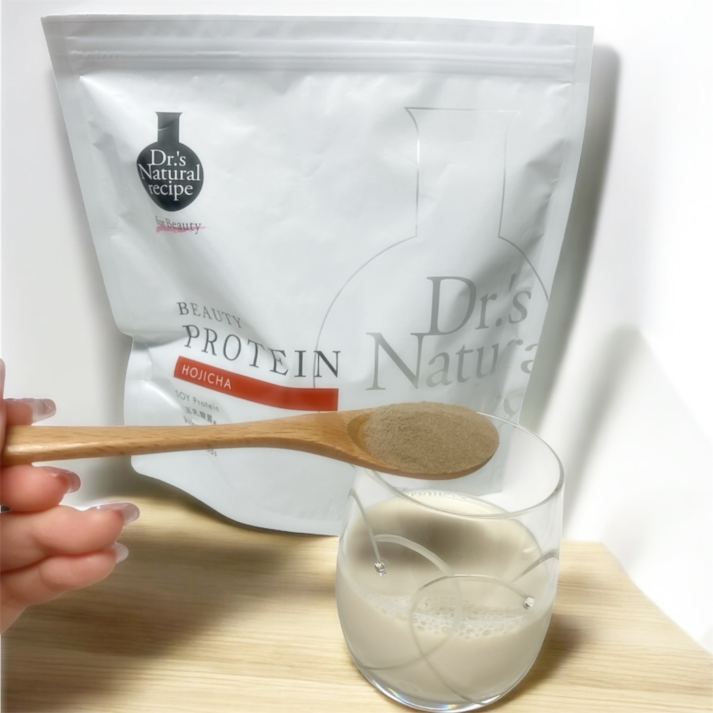 ドクターズナチュラルレシピ 美容プロテイン/ドクターズ ナチュラル レシピ/ソイプロテインを使ったクチコミ（2枚目）