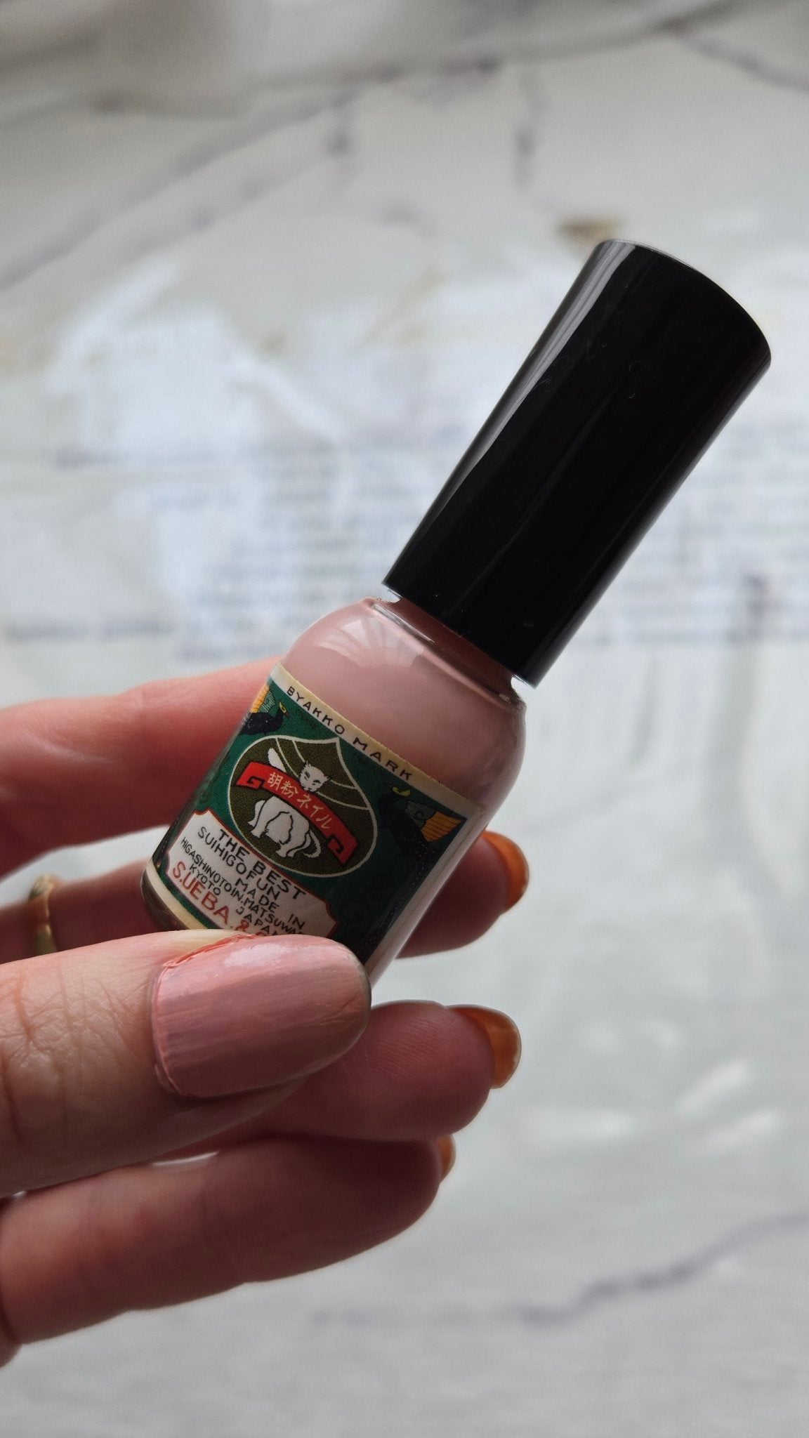 胡粉ネイル/上羽絵惣/マニキュアを使ったクチコミ(1枚目)