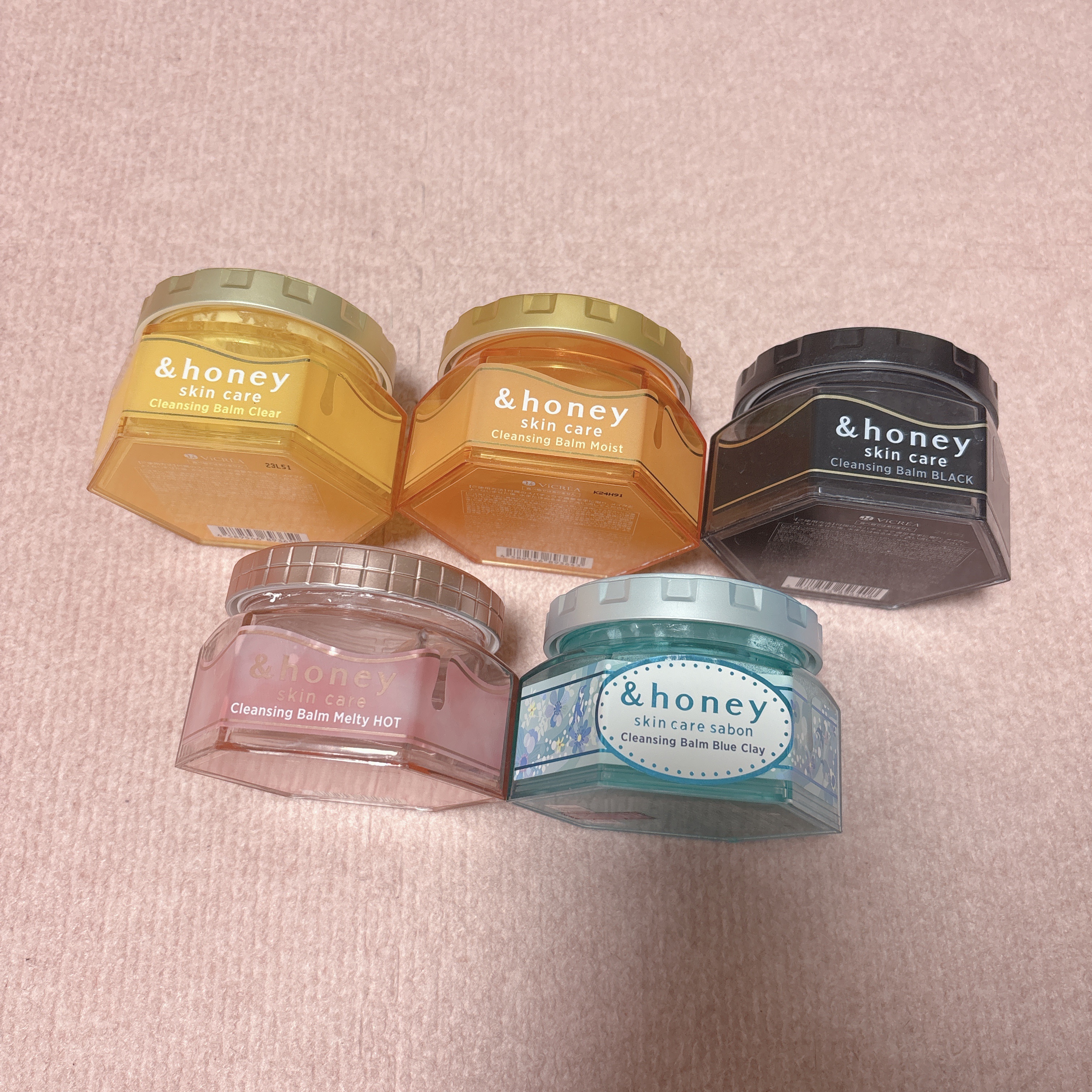 アンドハニー サボン クレンジングバーム ブルークレイ 120g(数量限定)/&honey/クレンジングバームを使ったクチコミ（1枚目）