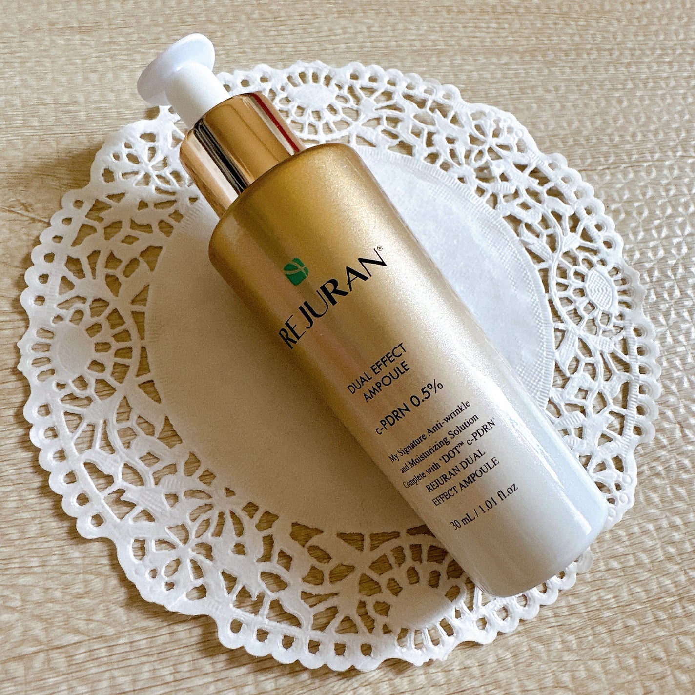 REJURAN ãã¥ã¢ã«ãšãã§ã¯ãã¢ã³ãã« 30ml/REJURAN COSMETICS/çŸå®¹æ¶²ã䜿ã£ãã¯ãã³ãïŒ2æç®ïŒ