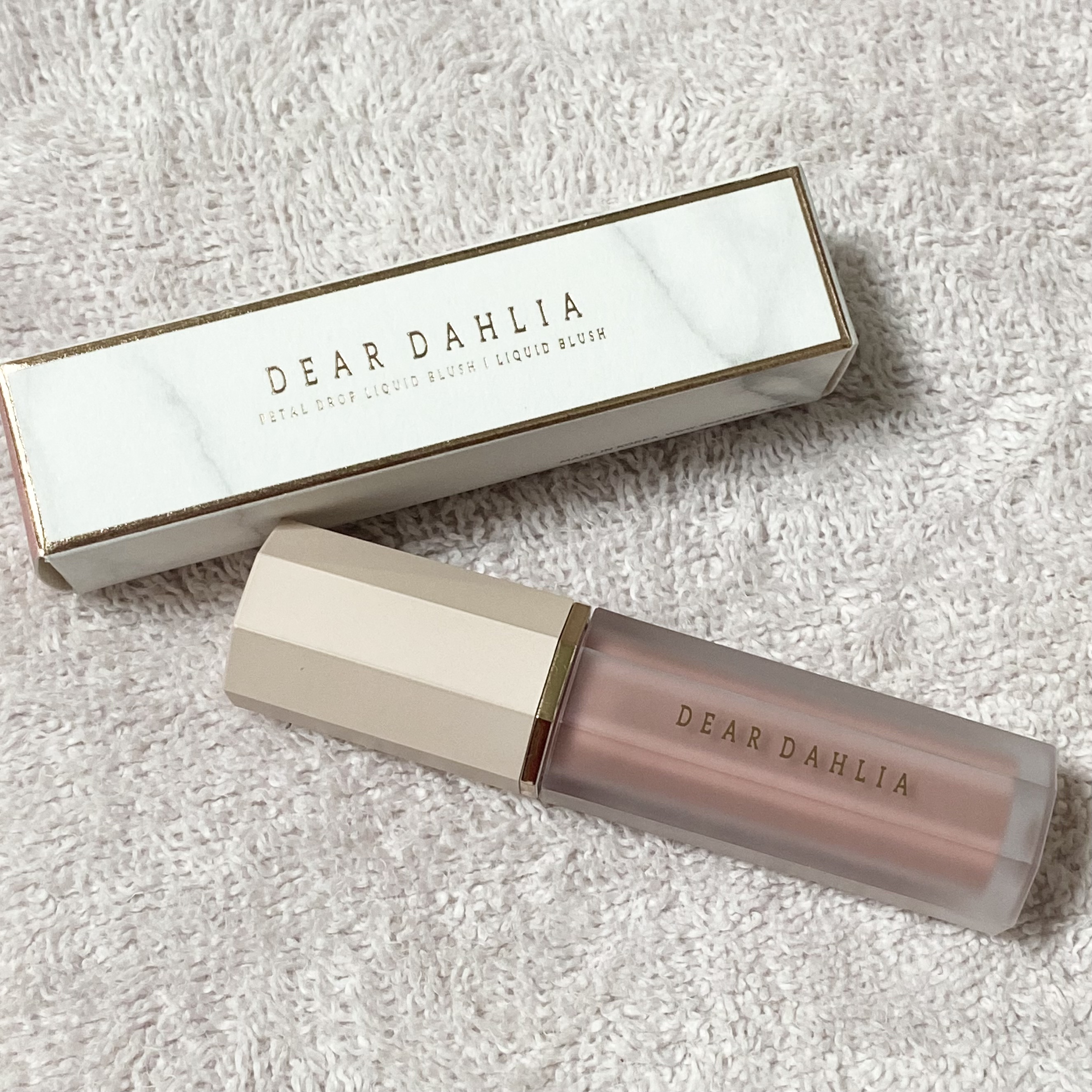 ペタルドロップリキッドブラッシャー/DEAR DAHLIA/リキッドチークを使ったクチコミ（1枚目）