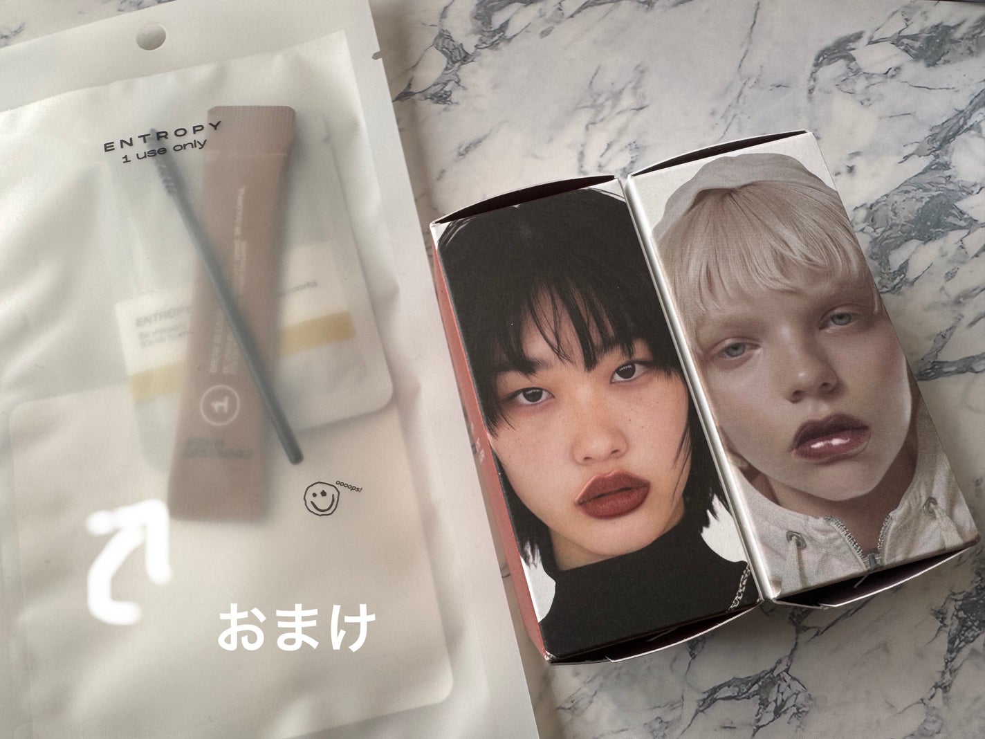 Charm Tint Base Blurry/ENTROPY/口紅を使ったクチコミ(7枚目)