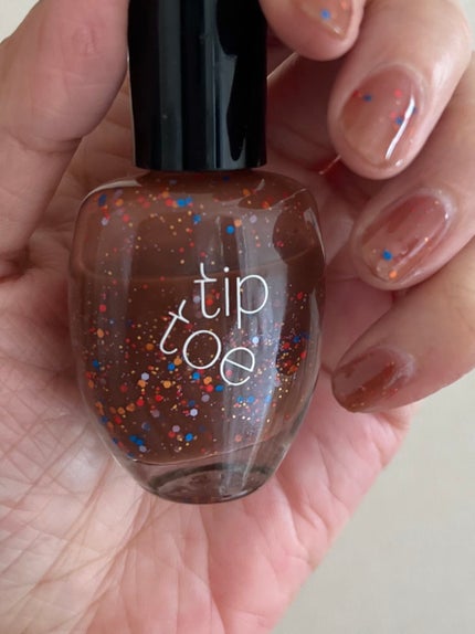 ティップトウネイルポリッシュ/tiptoe/マニキュアを使ったクチコミ(3枚目)