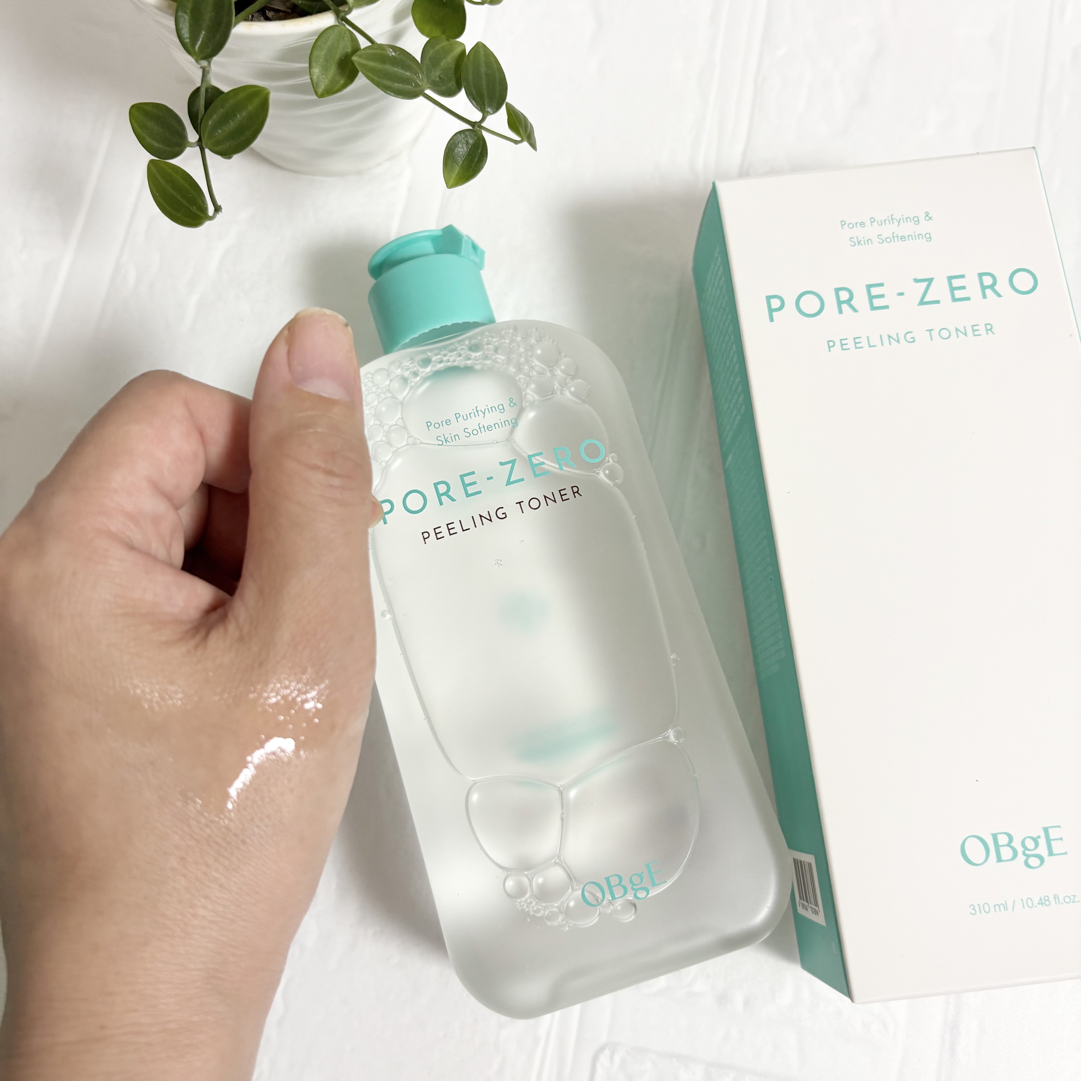 毛穴ゼロピーリングトナー/オブジェ/ピーリングを使ったクチコミ（2枚目）