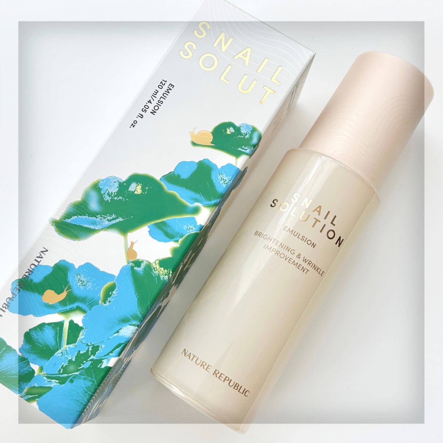 スネイル ソリューション エマルジョン/ネイチャーリパブリック/その他スキンケアを使ったクチコミ(1枚目)