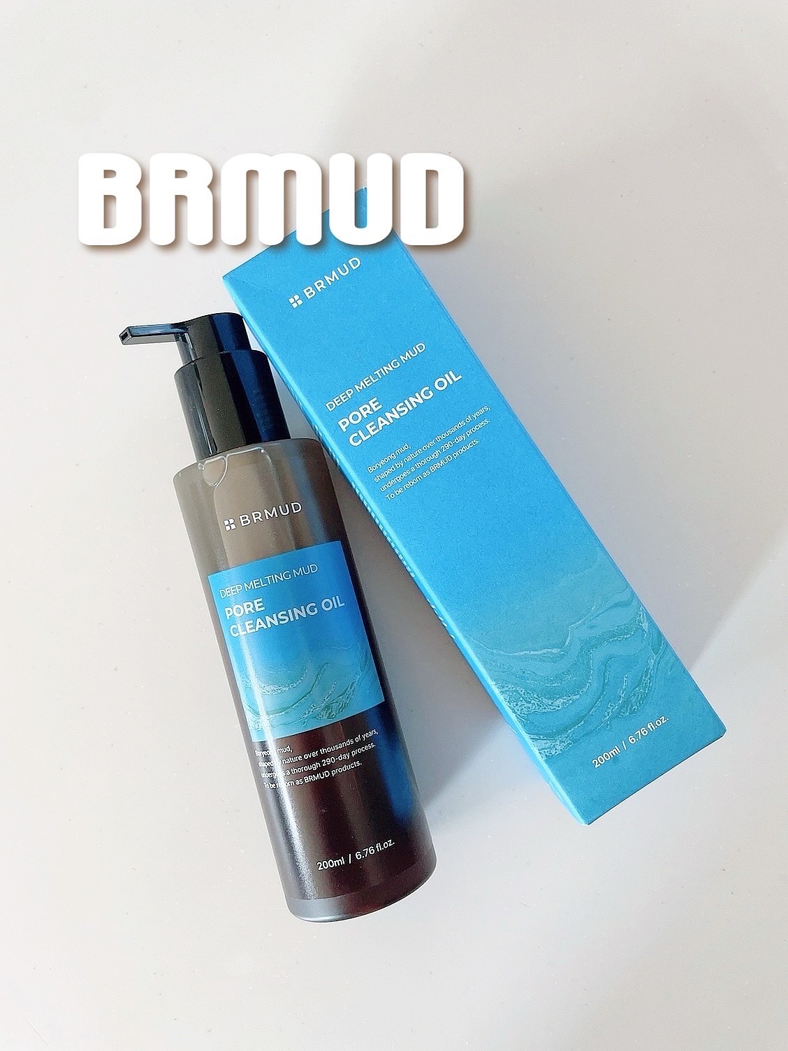 ディープメルティングマッドポアクレンジングオイル/BRMUD/オイルクレンジングを使ったクチコミ（1枚目）