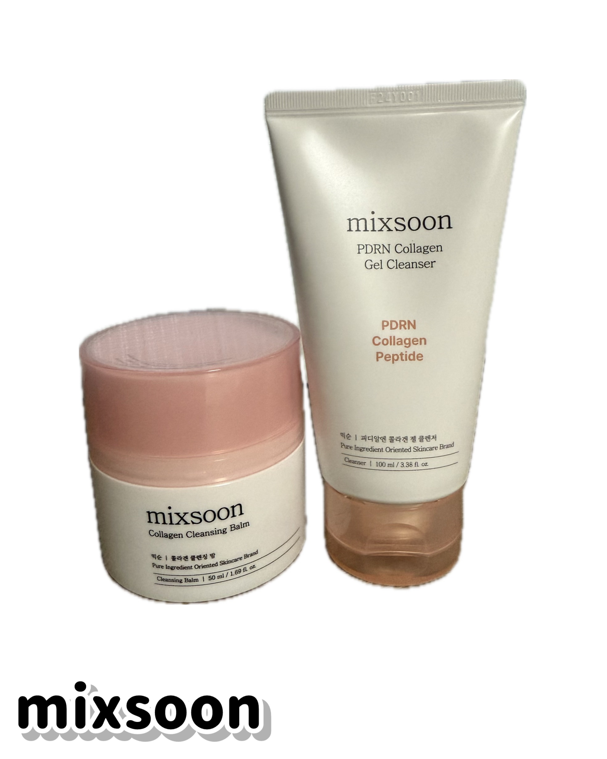PDRN コラーゲンジェルクレンザー/mixoon/洗顔フォームを使ったクチコミ（1枚目）