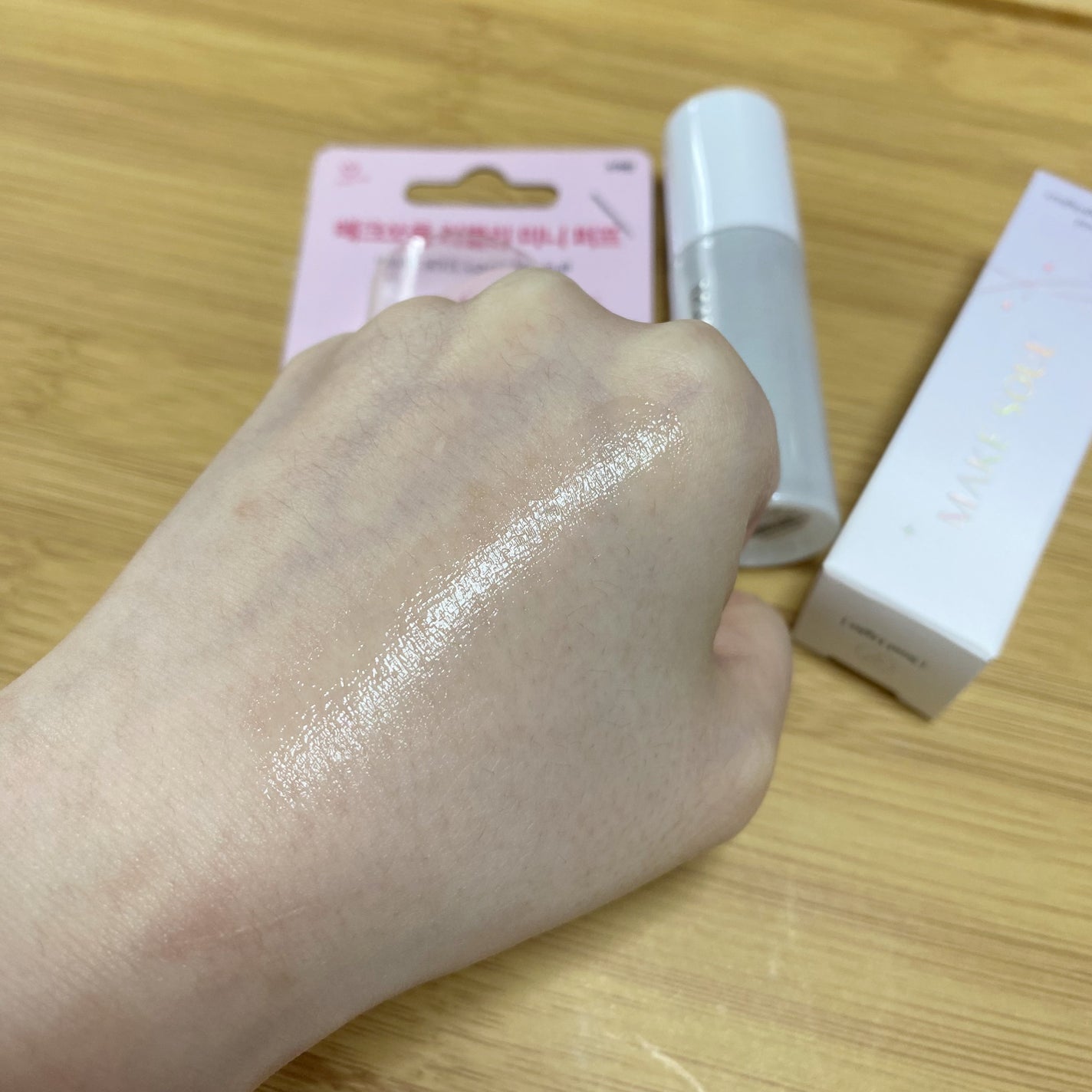 リキッドエッセンスハイライター/MAKE SOUL/リキッドハイライトを使ったクチコミ(3枚目)