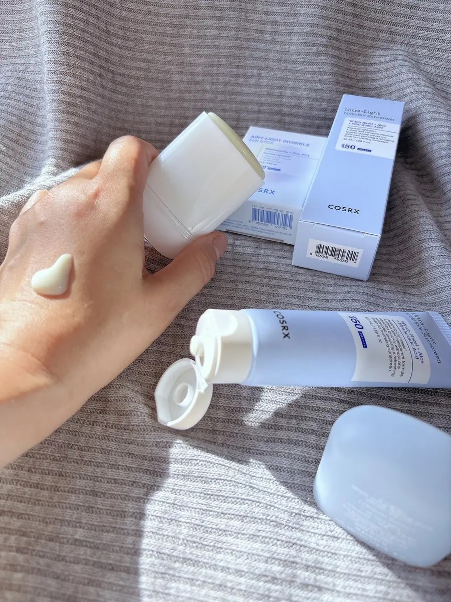 ウルトラライト透明UVクリーム/COSRX/日焼け止めクリームを使ったクチコミ（3枚目）