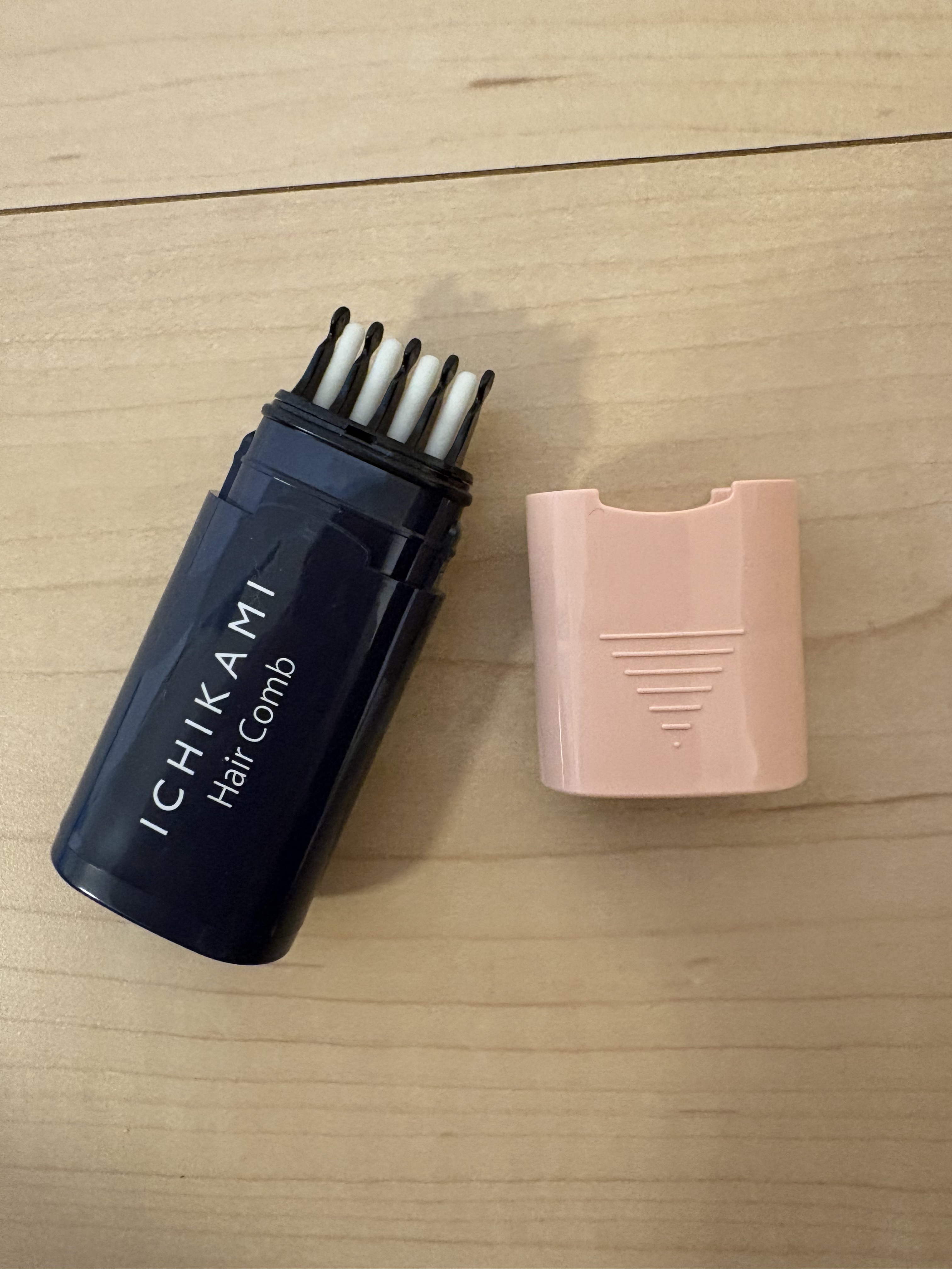 流し前髪キープコーム/いち髪/ヘアジェルを使ったクチコミ（3枚目）