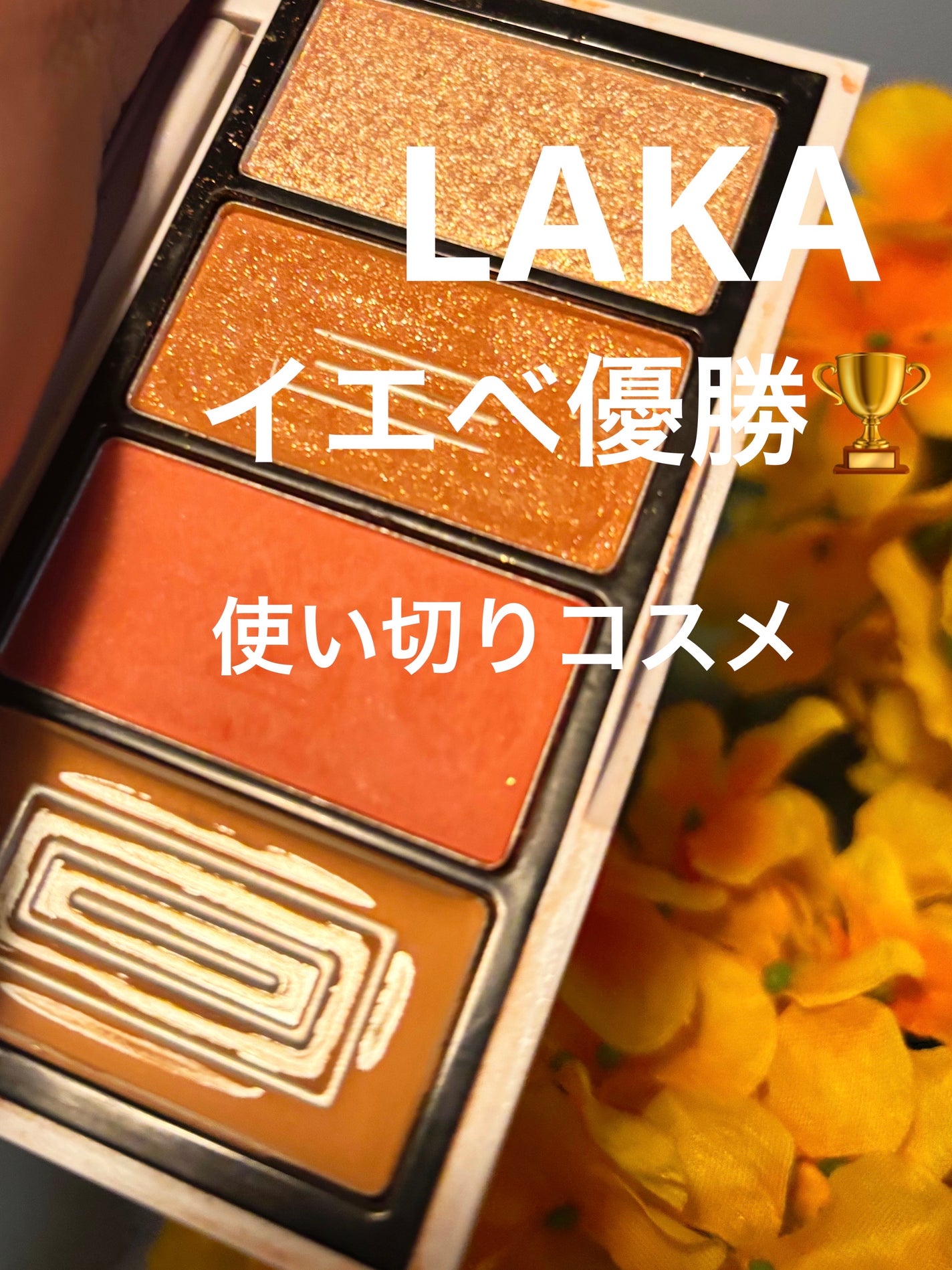 ジャストアイパレット/Laka/アイシャドウパレットを使ったクチコミ(1枚目)