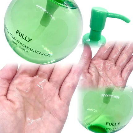 グリーントマトクレンジングオイル/FULLY/オイルクレンジングを使ったクチコミ(2枚目)
