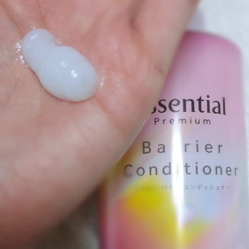 エッセンシャルプレミアム バリアシャンプー・コンディショナー シルキー＆スムース/エッセンシャル/市販シャンプーを使ったクチコミ（3枚目）