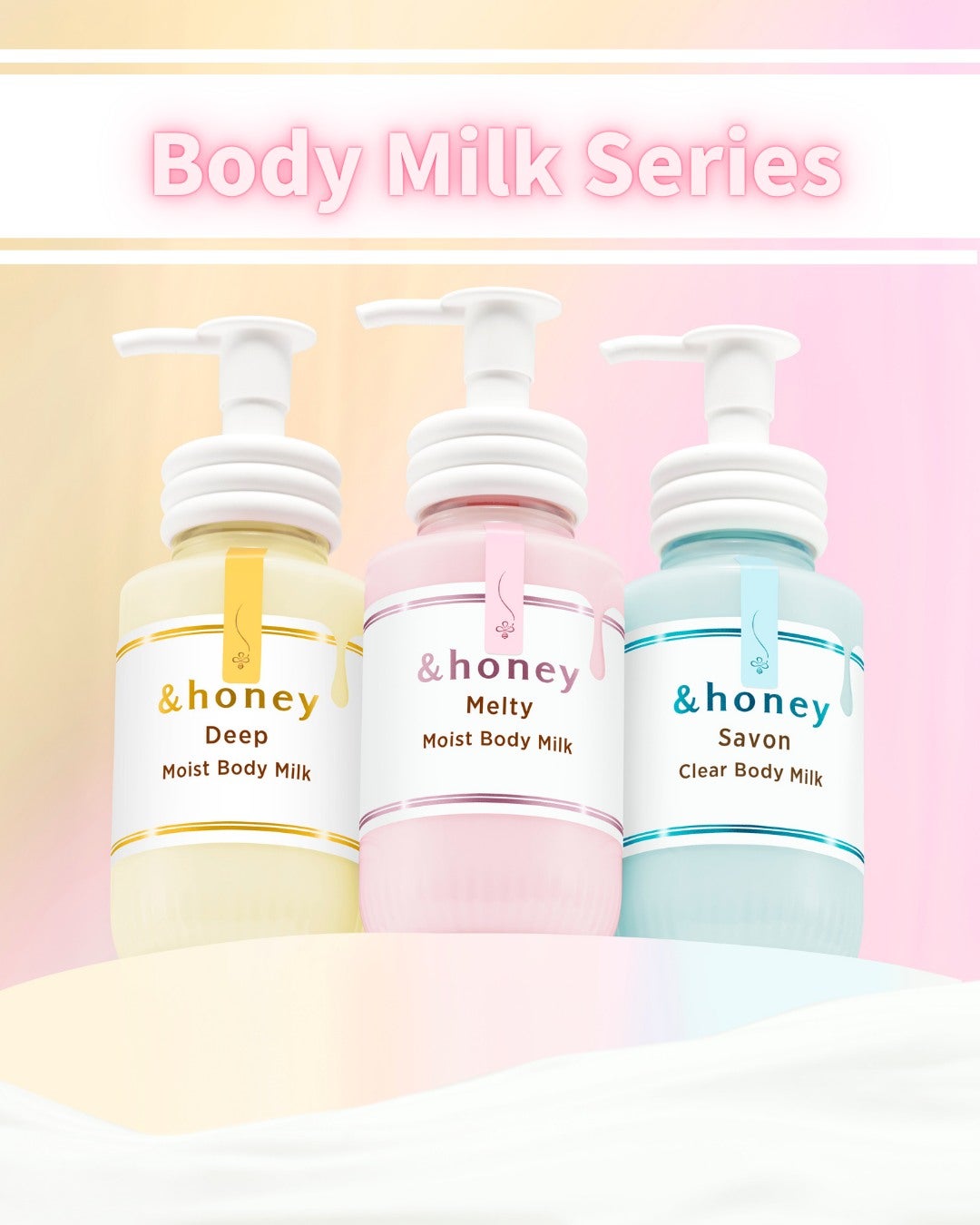 サボン クリアボディミルク/&honey/ボディミルクを使ったクチコミ(1枚目)