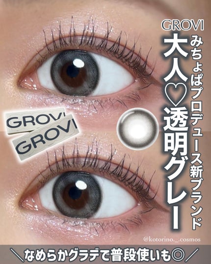 GROVI 1day/GROVI/ワンデー(1DAY)カラコンを使ったクチコミ(1枚目)