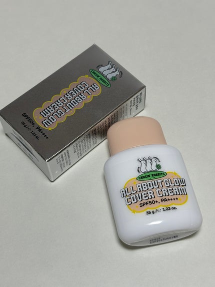 オールアバウトグロウカバークリーム/CHASIN'RABBITS/日焼け止めクリームを使ったクチコミ(1枚目)