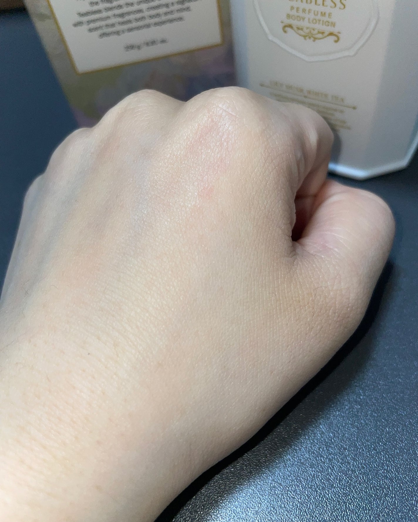 パフュームボディローション リリィムスクホワイトティー/TEABLESS/ボディローションを使ったクチコミ(4枚目)