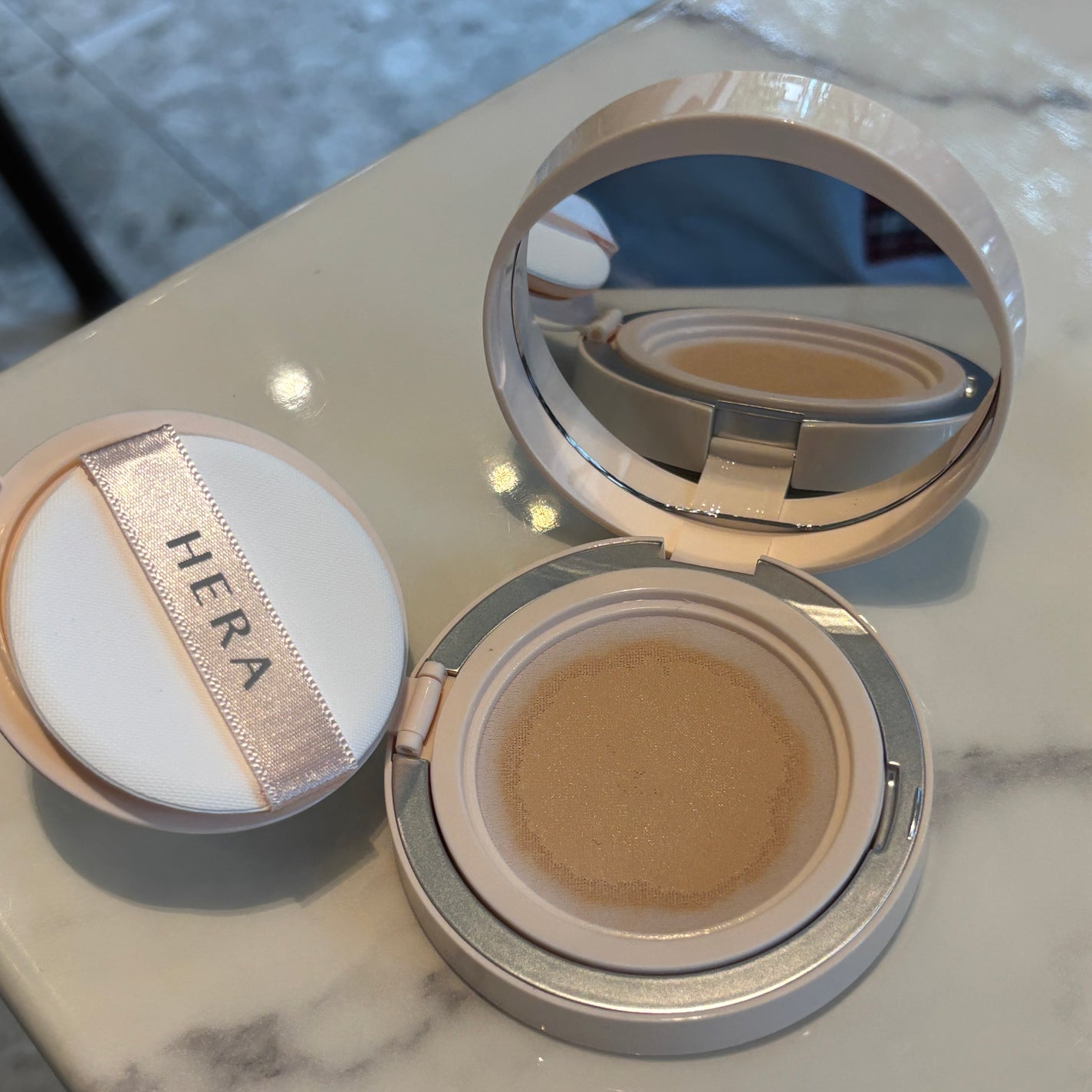 リフレクション スキン グロウ クッション ファンデーション/HERA/クッションファンデーションを使ったクチコミ(3枚目)