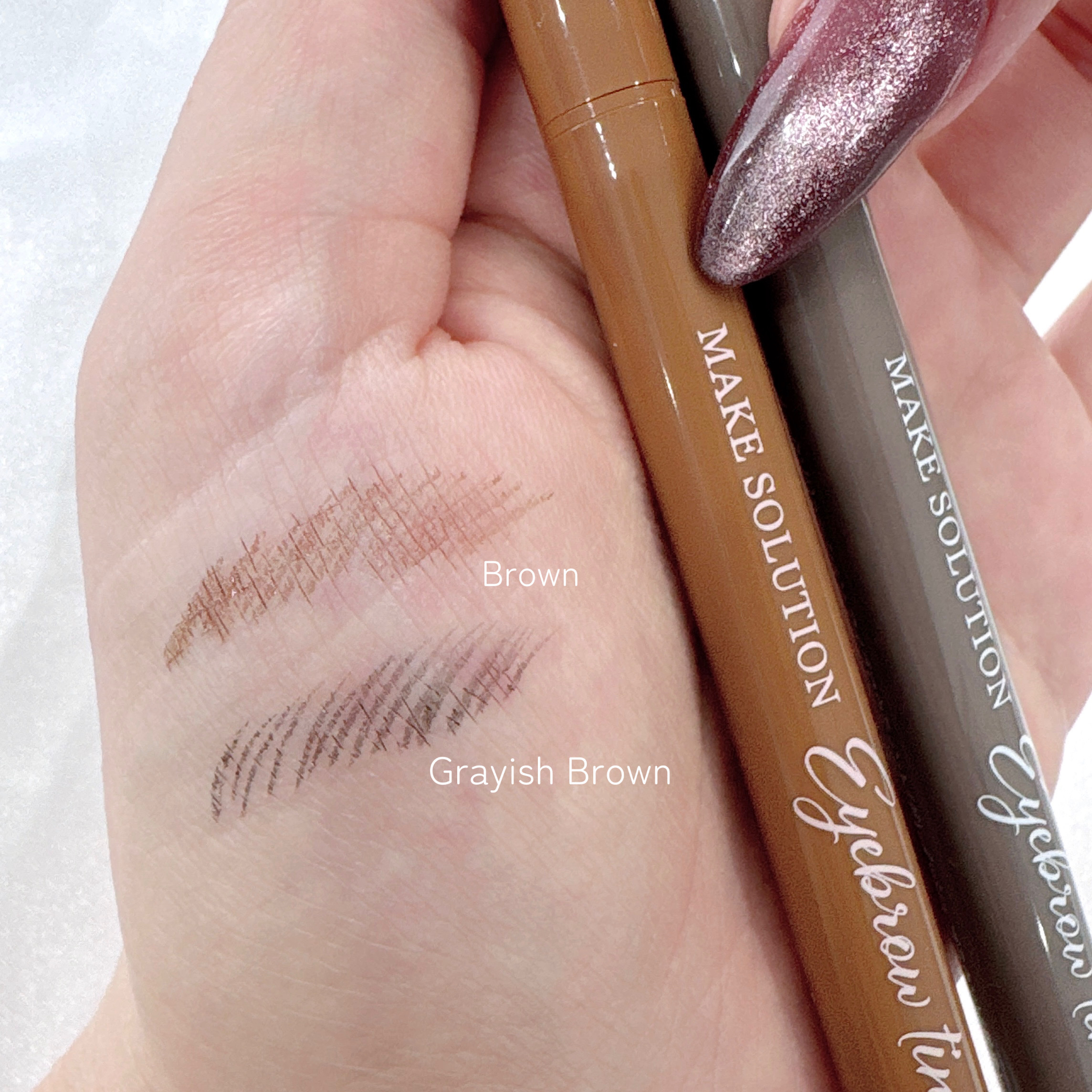 メークソリューション アイブロウティント/メークソリューション/眉ティントを使ったクチコミ（2枚目）